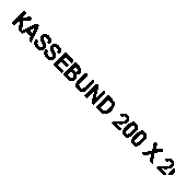KASSEBUND 200 X 200 X 100MM (B