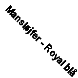 Mansløjfer - Royal blå