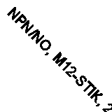 NPN/NO, M12-STIK, 2MM, SKÆRMET